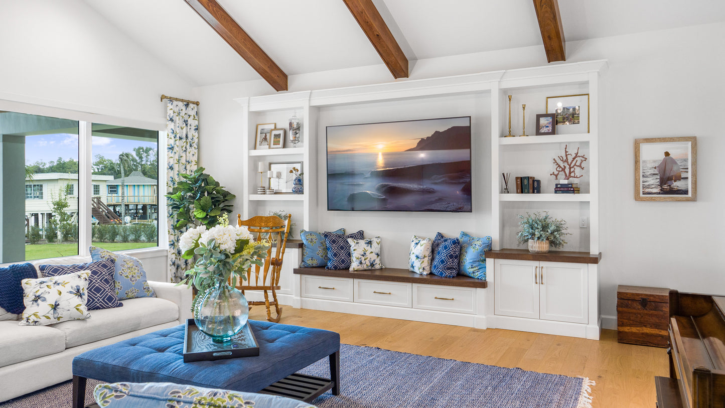 Transform Your Living Room with Custom Entertainment Centers