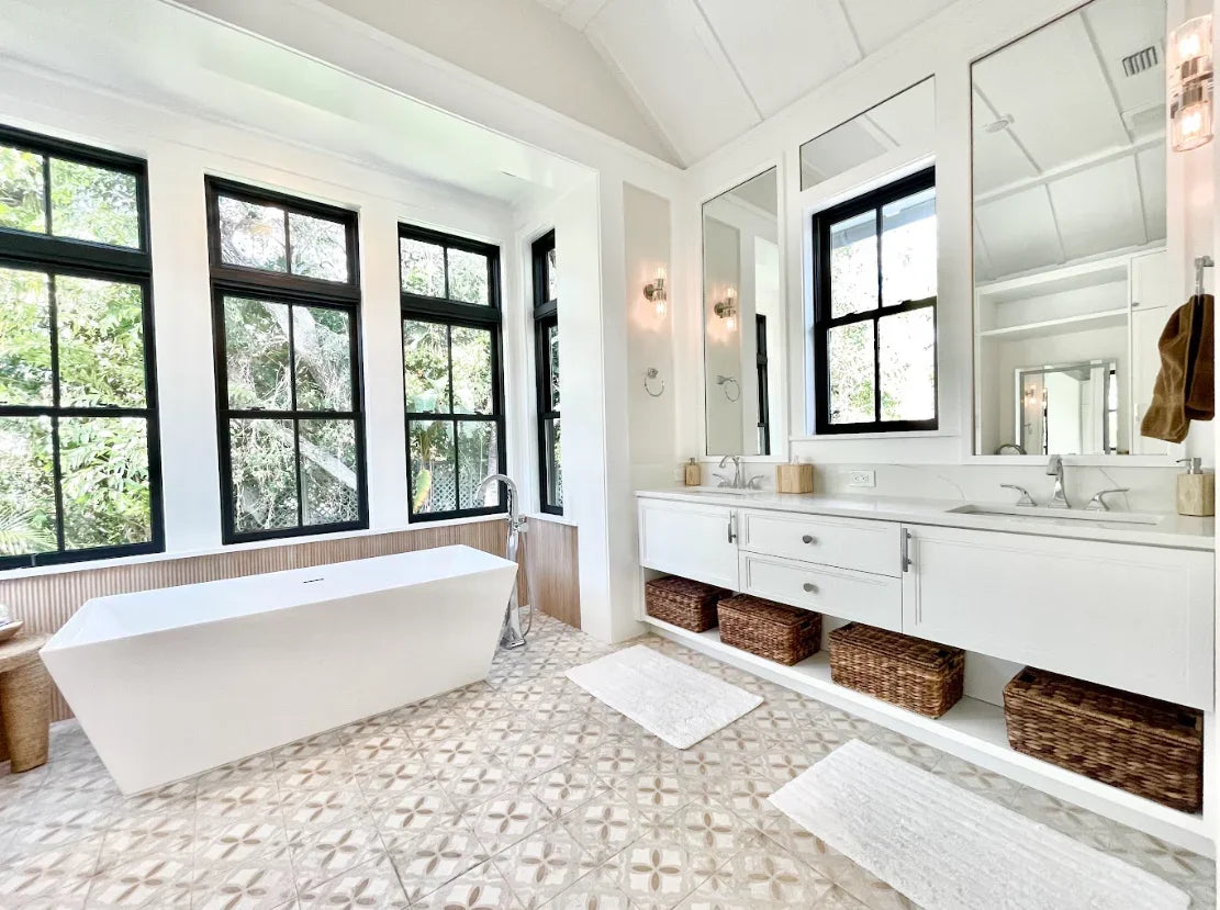 10 Brilliant Custom Bathroom Cabinet Design Ideas - The French Refinery