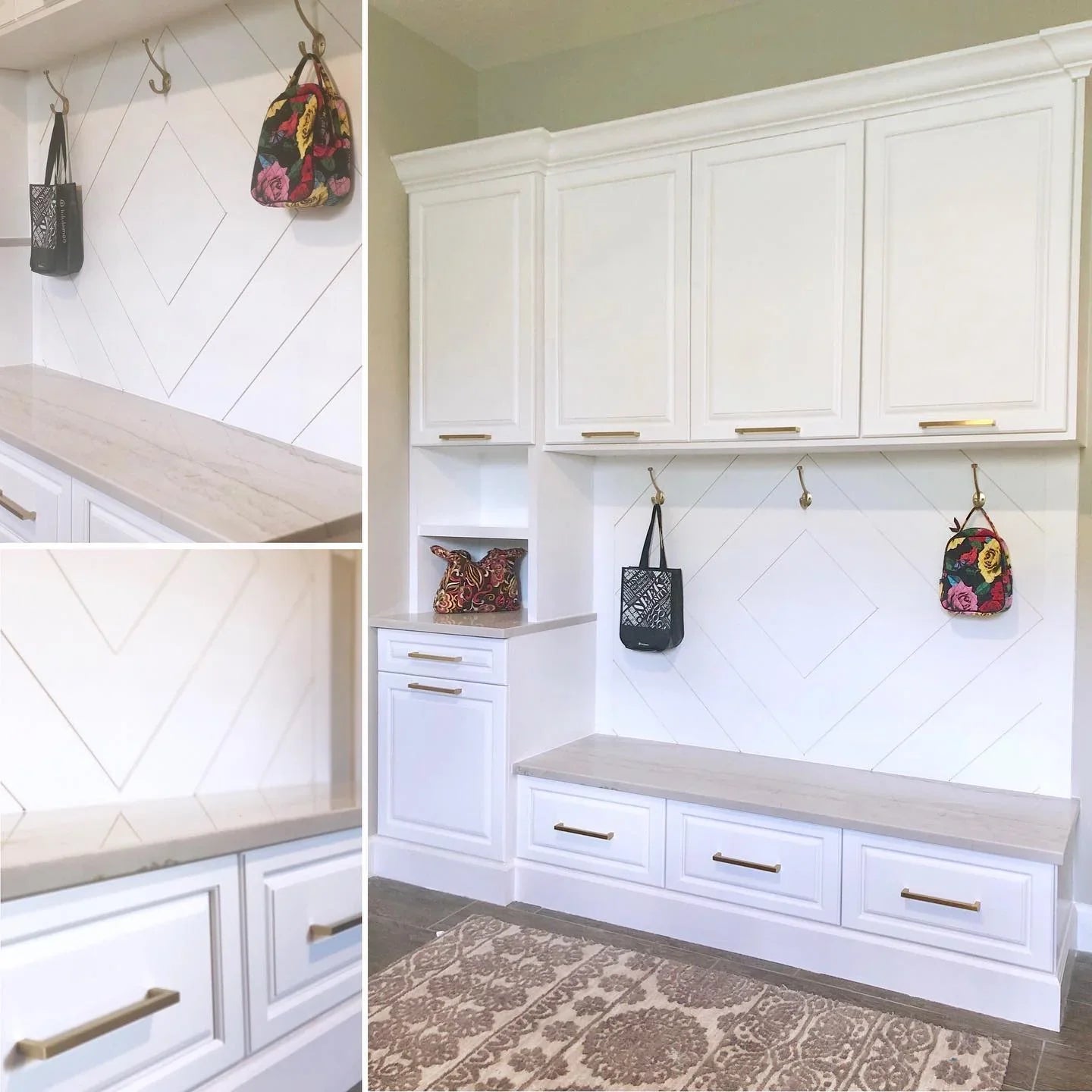 10 Genius Storage Solutions Using Custom Mudroom Cabinets - The French Refinery