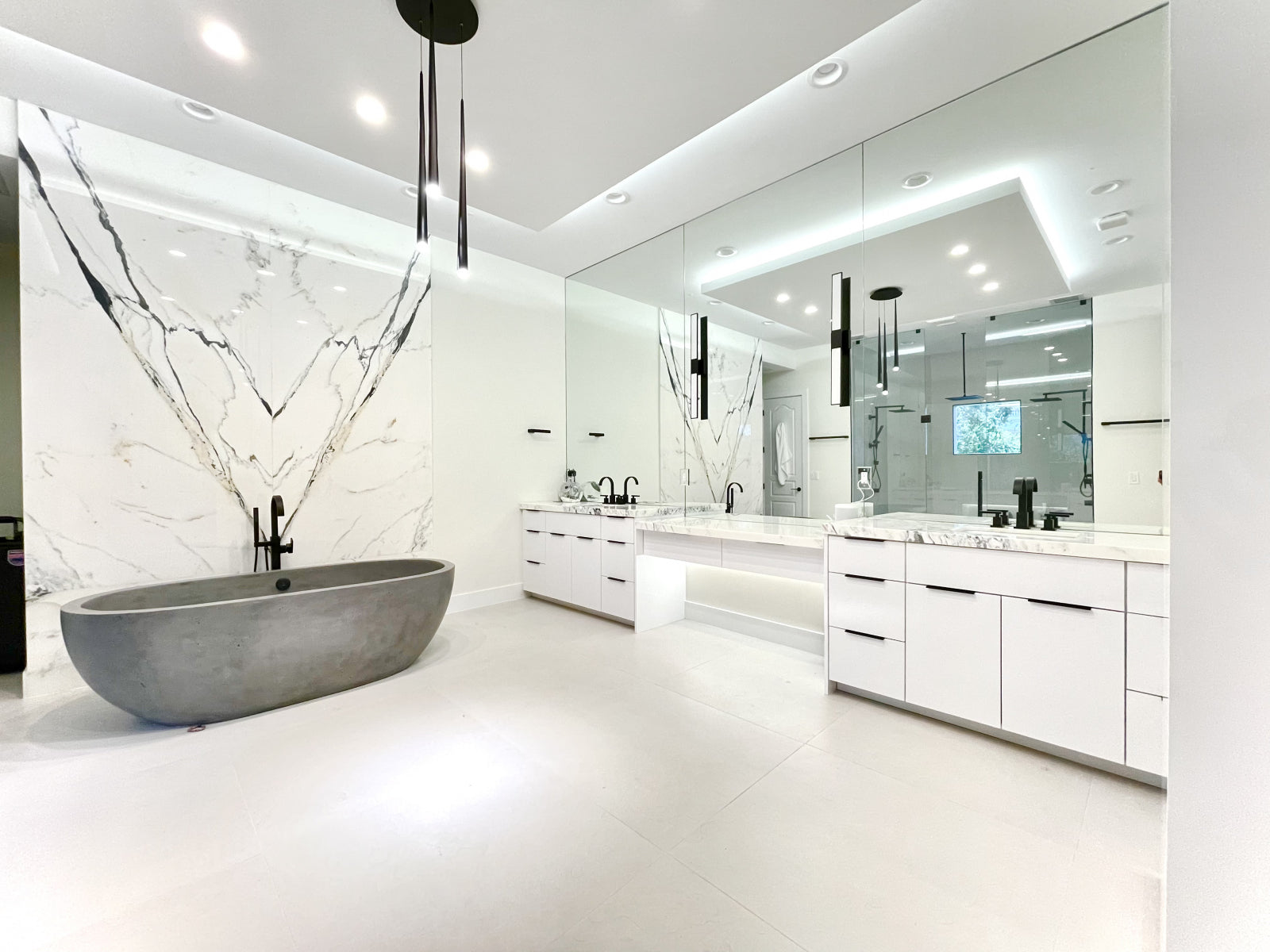 Transform Your Bathroom with Custom Cabinet Features