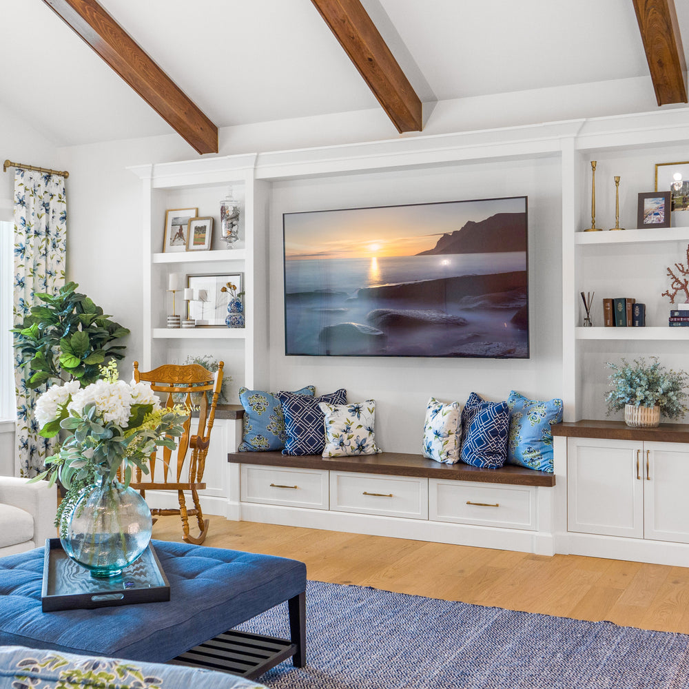 Transform Your Living Room with Custom Entertainment Centers